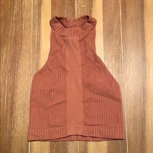 Never worn, free people racer back